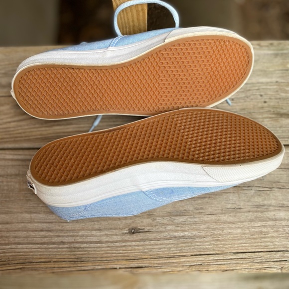 vans light blue denim size 8.5 - Picture 4 of 4